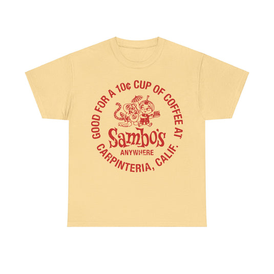 Sambos California Restaurant T-shirt