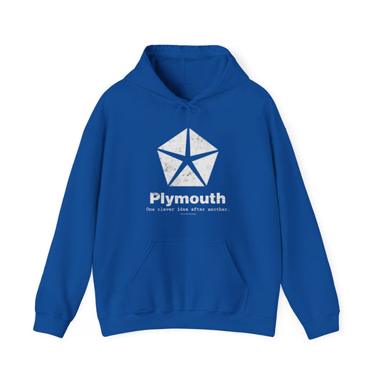 Plymouth Automobile Car Manufactuer Nostalgic Pullover Hoody