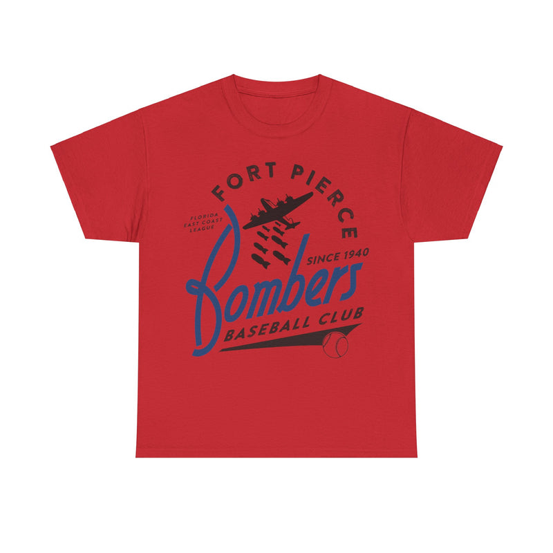 Load image into Gallery viewer, Fort Pierce Bombers Est 1940 Florida Baseball T-shirt
