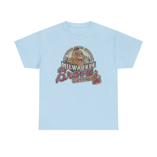 Milwaukee Braves World Champions Baseball Team T-shirt