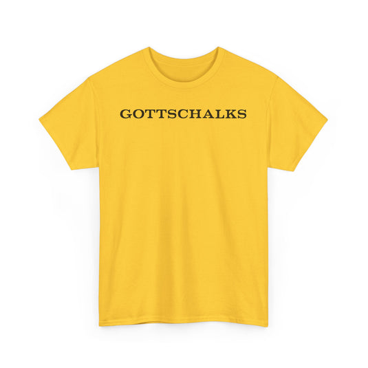 Gottschalks Simple Black Text Department Store Logo T-Shirt