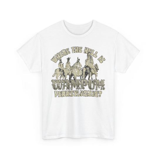 Where is Wampum Pennsylvania 1796 Nostalgic Tourist Trading T-shirt