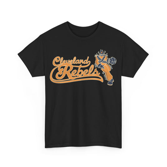 Cleveland Rebels Basketball Team Nostalgic Retro T-shirt