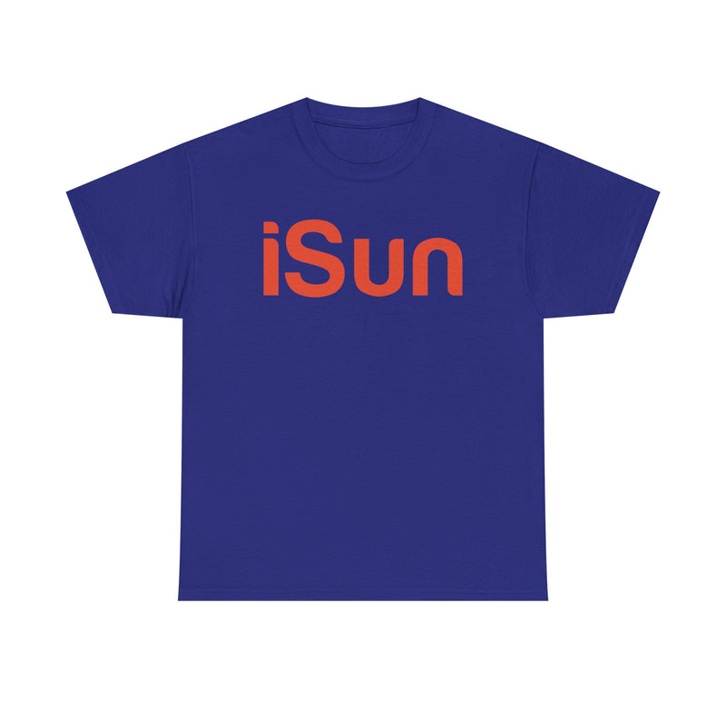 Load image into Gallery viewer, iSun T-Shirt Bankrupt Solar Energy Company Defunct Logo Tee

