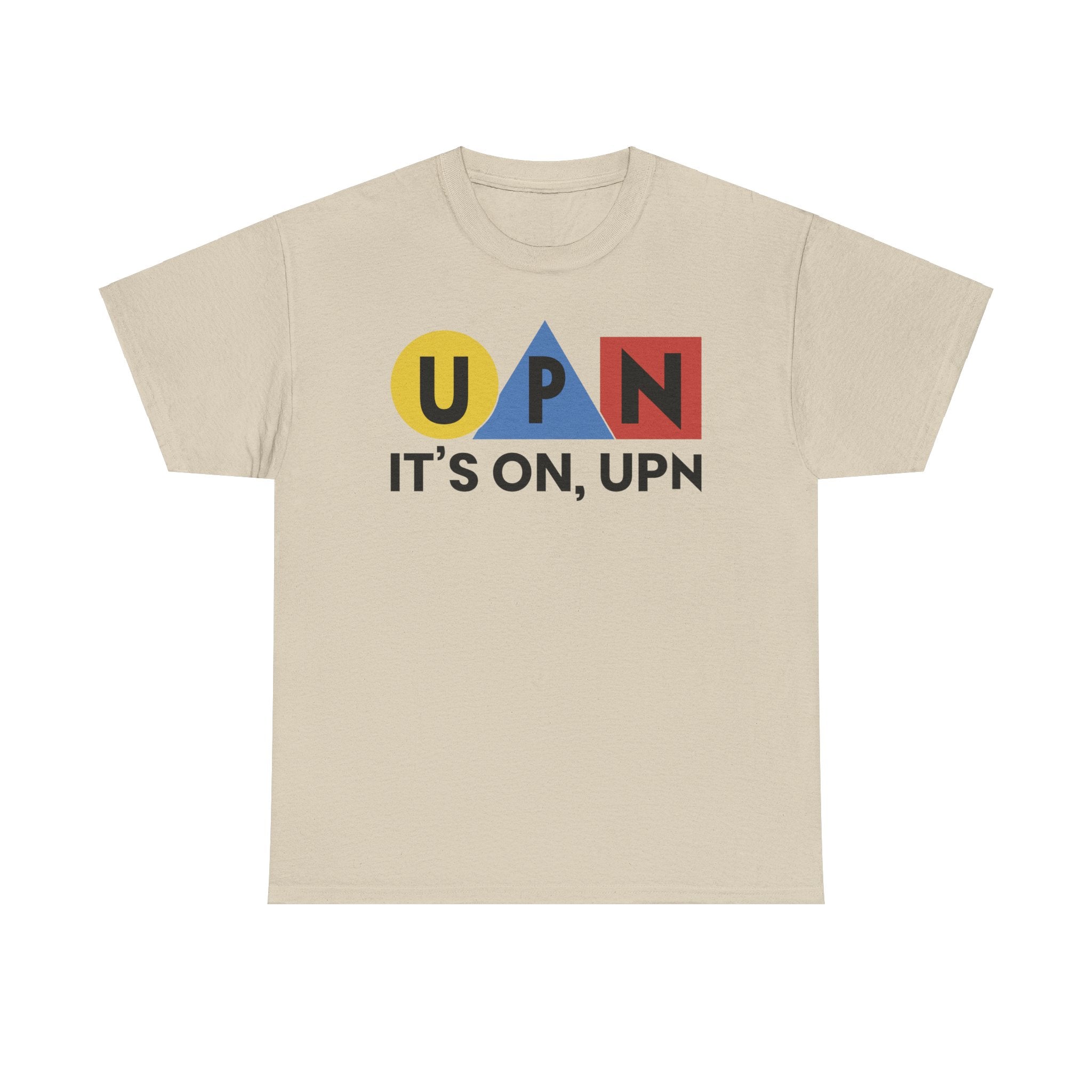 TV Network UPN It’s On Television Logo T-Shirt – Fizzled Brands