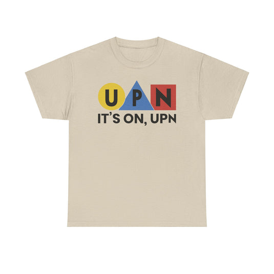 TV Network UPN It’s On Television Logo T-Shirt