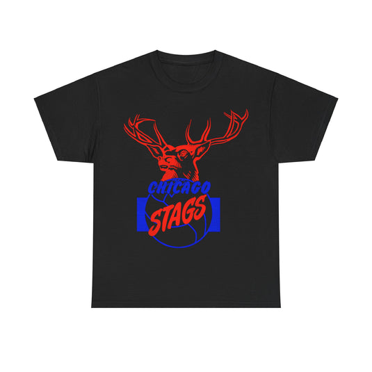 Chicago Stags Basketball Team Nostalgic Retro T-shirt