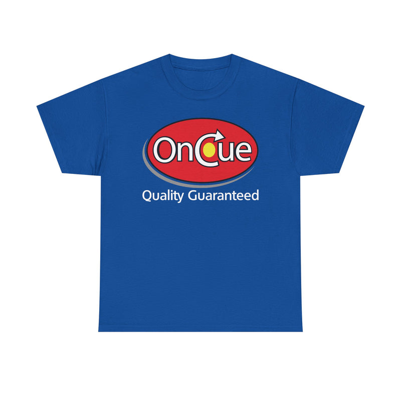 Load image into Gallery viewer, OnCue Red Arrow Logo Convenience Store Chain Nostalgic T-shirt
