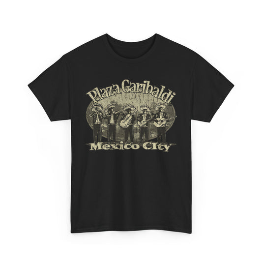 Plaza Garibaldi Mexico City Marriachi Music T-shirt