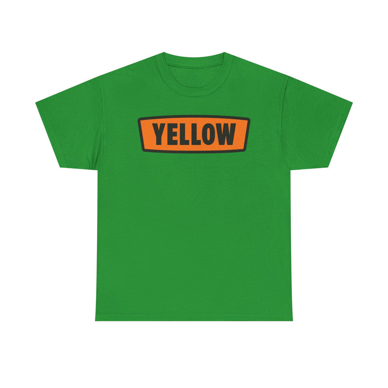 Load image into Gallery viewer, Yellow T-Shirt - Trucking Industry Bankrupt Logo Tee
