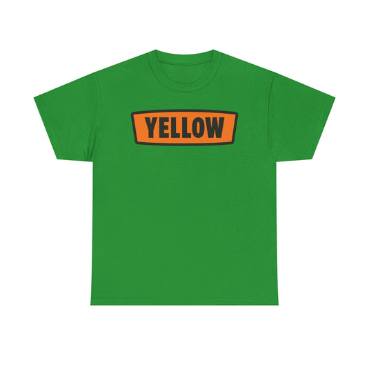 Yellow T-Shirt - Trucking Industry Bankrupt Logo Tee