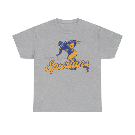 Portsmouth Spartans Retro Nostalgic Football T-shirt