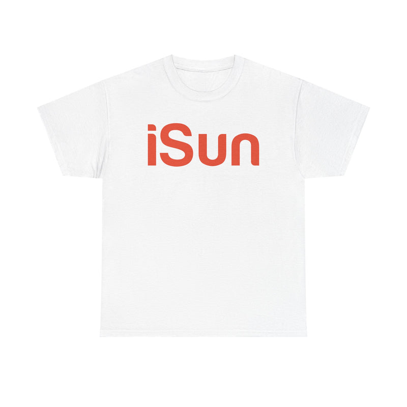 Load image into Gallery viewer, iSun T-Shirt Bankrupt Solar Energy Company Defunct Logo Tee
