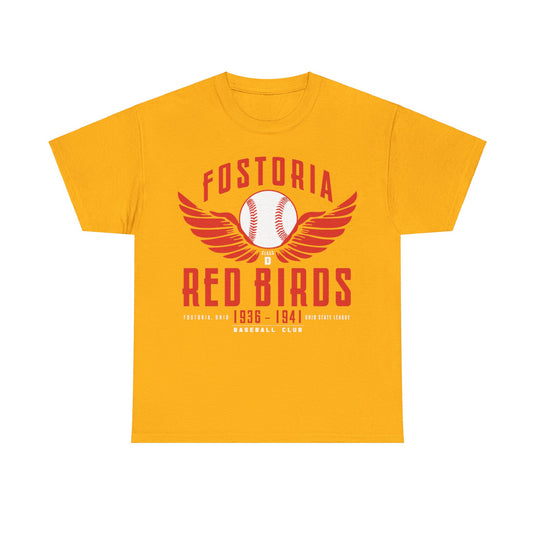 Fostoria Red Birds Est 1936 Ohio Baseball T-shirt