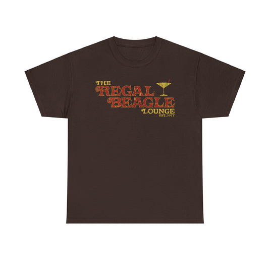 The Regal Beagle Lounge 1977 Three's Company Bar TV Show T-shirt