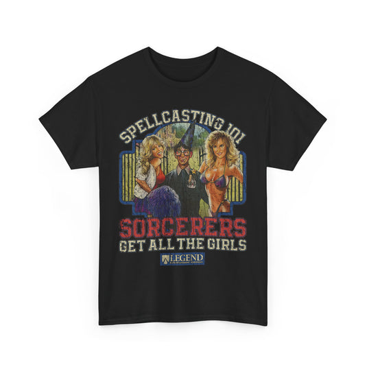 Spellcasting 101 Sorcerers Get All the Girls 1990 Adventure Video Game T-shirt