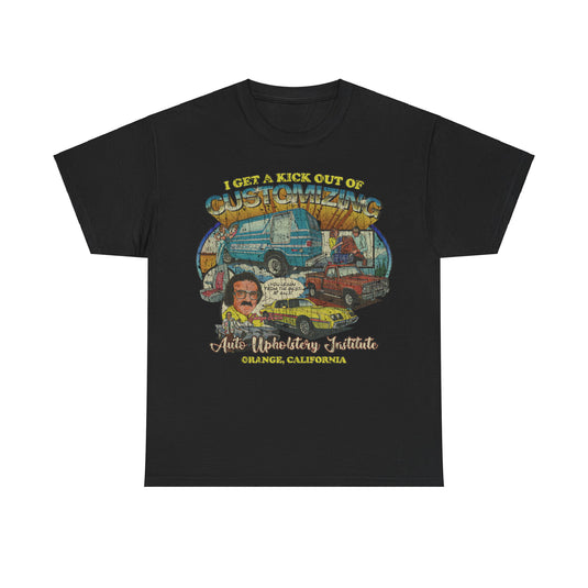 Auto Upholstery Institute 1973 Nostalgic Retro T-shirt