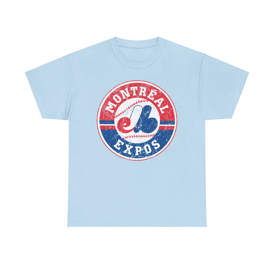 Montreal Expos Round Logo Baseball T-shirt