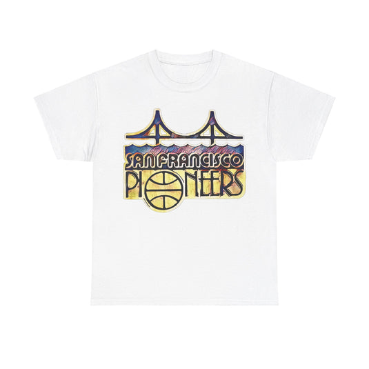 San Francisco California Pioneers Basketball Team T-shirt