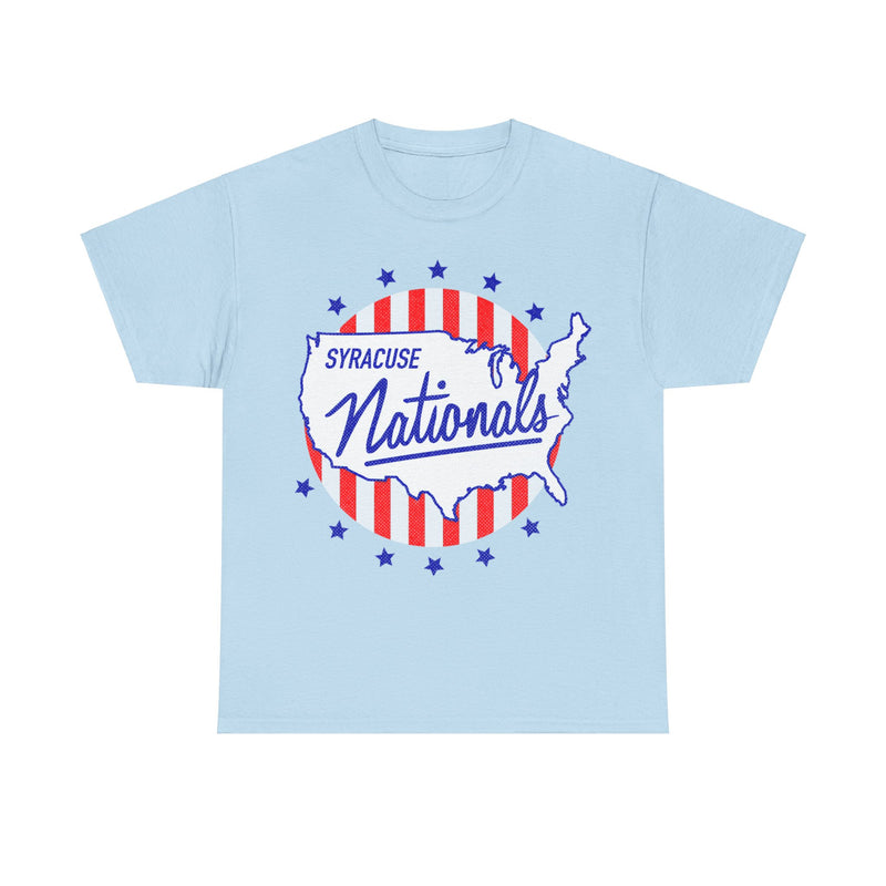 Load image into Gallery viewer, Syracuse Nationals NBL Basketball Nostalgic Retro T-shirt
