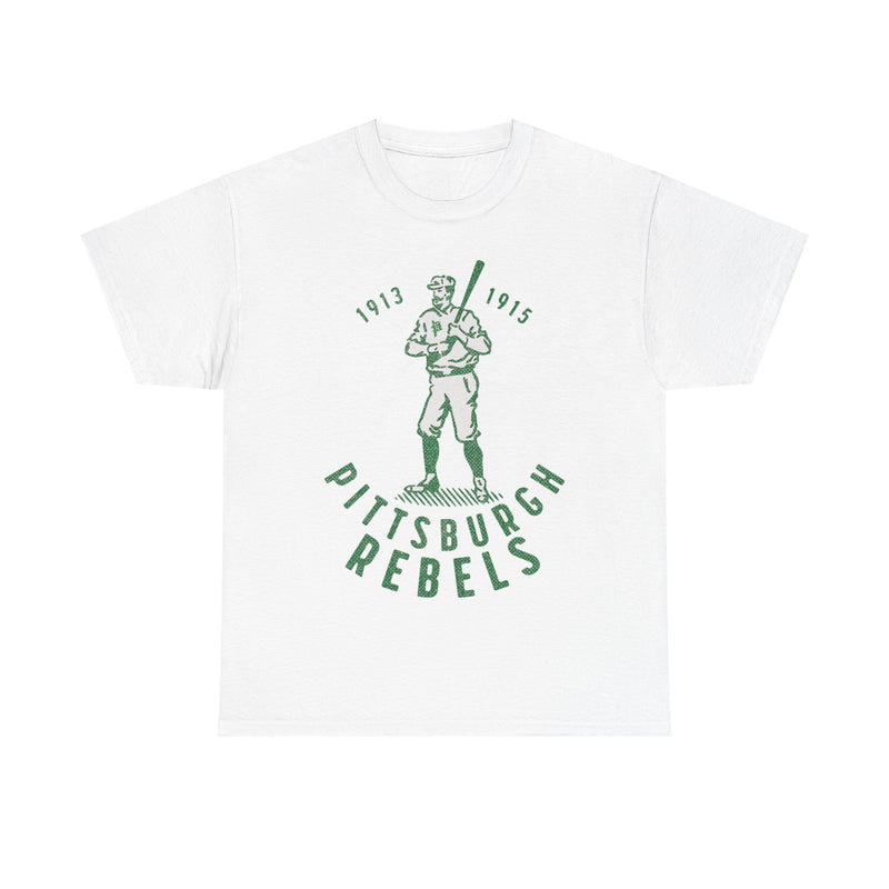 Load image into Gallery viewer, Pittsburgh Rebels Nostalgic Retro Baseball Team T-shirt
