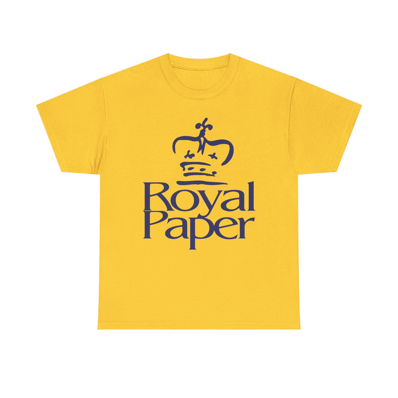 Load image into Gallery viewer, Royal Paper T-Shirt - Paper Products Manufacturing Industry Logo Tee
