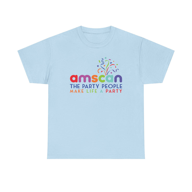 Load image into Gallery viewer, Amscan T-Shirt Defunct Party Supply Company The Party People Make Life Party

