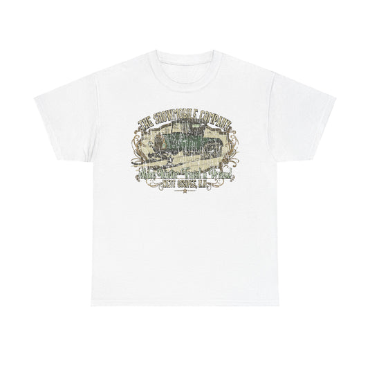 The Snowmobile Company 1922 West Ossipee New Hampshire Car Snow Logo T-shirt