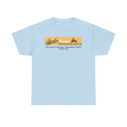 Stanley Steamers The World's Finest Motor Car Vintage Logo T-shirt