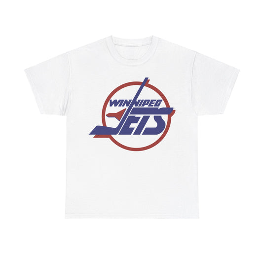 Winnipeg Jets Logo Hockey Team T-shirt