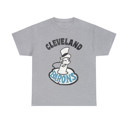 Cleveland Barons Logo Nostalgic Hockey T-shirt