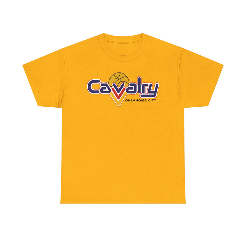 Load image into Gallery viewer, Oklahoma City Cavalry 1990-1997 CBA Basketball T-shirt
