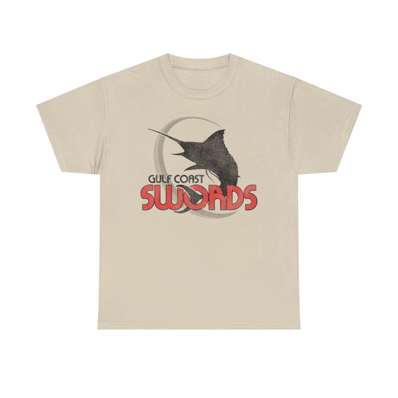 Load image into Gallery viewer, Gulf Coast Swords Hockey Team Nostalgic Logo T-shirt

