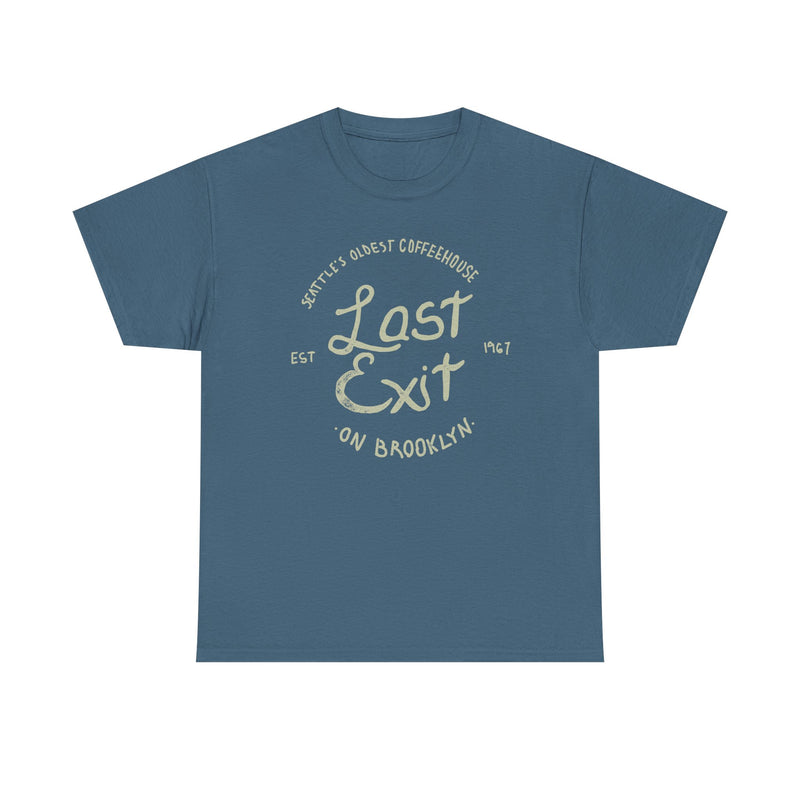 Load image into Gallery viewer, Last Exit on Brooklyn T-Shirt - Coffeehouse Industry Defunct Tee
