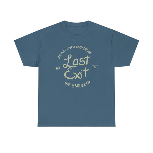 Last Exit on Brooklyn T-Shirt - Coffeehouse Industry Defunct Tee