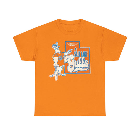 Salt Lake Gulls Utah Nostalgic Retro Baseball Team T-shirt