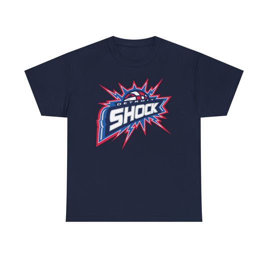 Detroit Shock Michigan Women's National Basketball Association 1998-2009 T-shirt