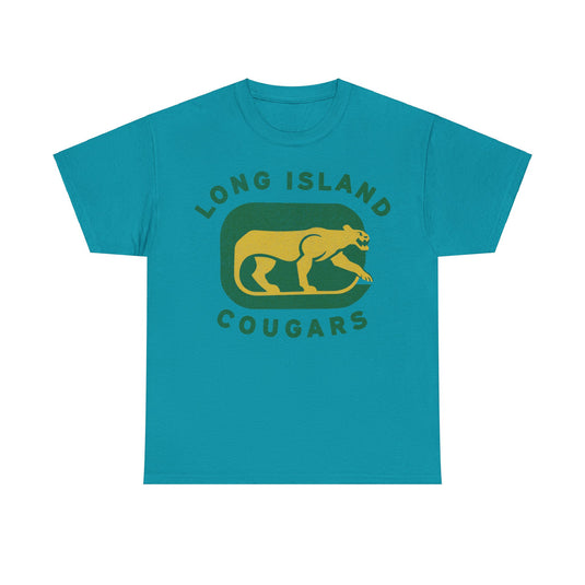 Long Island Cougars New York Hockey Team T-shirt