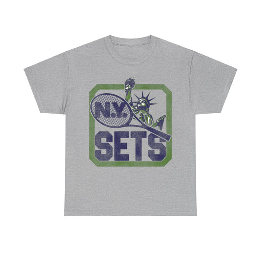 New York Sets Tennis Team Retro Nostalgic T-shirt