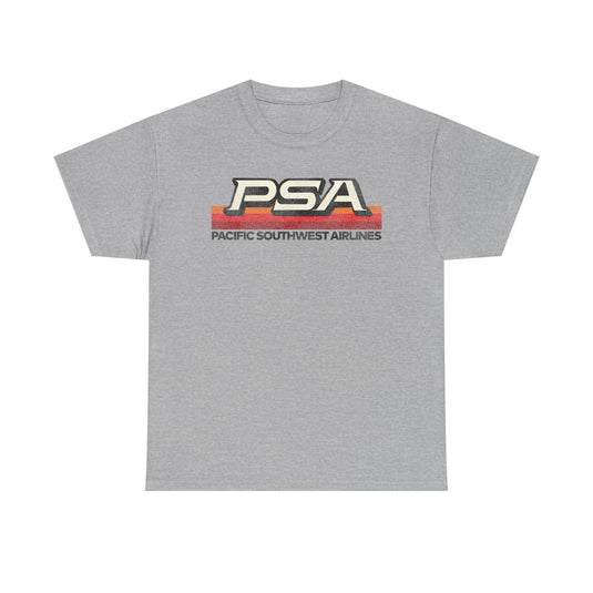 PSA Pacific Southwest Airlines Retro Nostalgic T-shirt