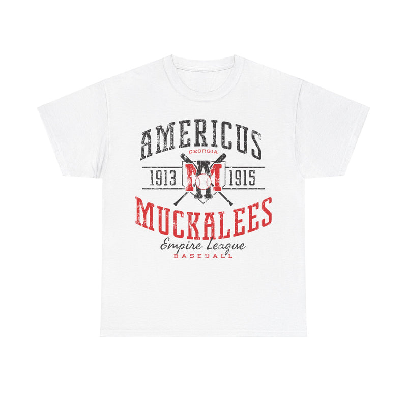 Load image into Gallery viewer, Americus Muckalees Est 1913 Georgia Baseball T-shirt
