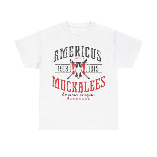 Americus Muckalees Est 1913 Georgia Baseball T-shirt