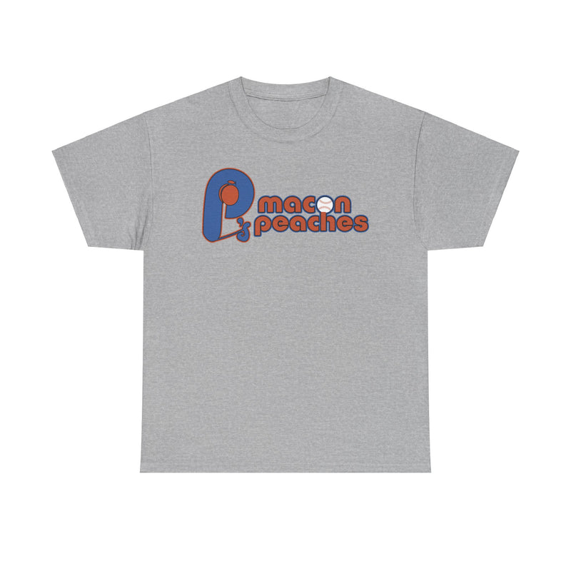 Load image into Gallery viewer, Macon Peaches Georgia South Atlantic League Baseball 1980-1982 T-shirt
