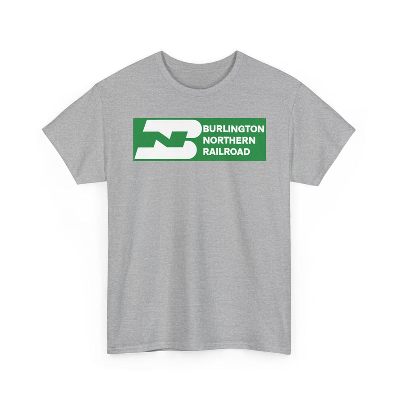 Load image into Gallery viewer, Burlington Northern Railroad Vintage Train Railway Logo T-Shirt

