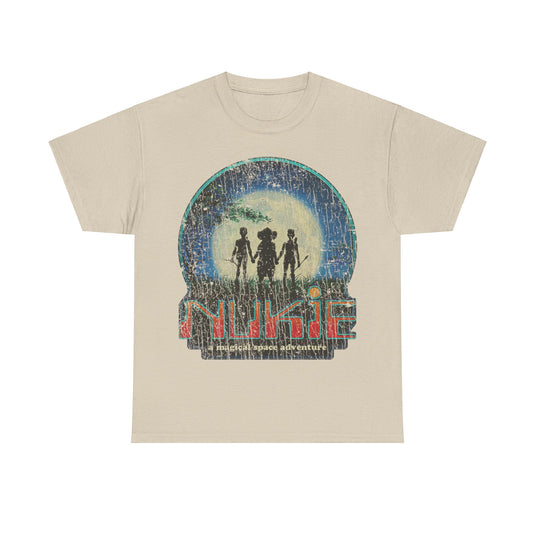Nukie Magical Space Adventure 1987 Movie Nostalgic T-shirt