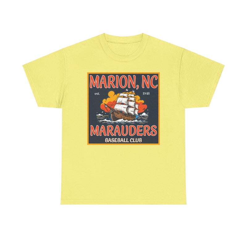 Load image into Gallery viewer, Marion Marauders North Carolina Baseball 1948-1954 T-shirt
