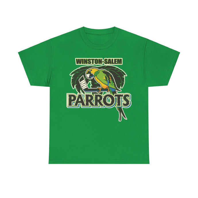 Winston-Salem Parrots North Carolina Ice Hockey T-shirt