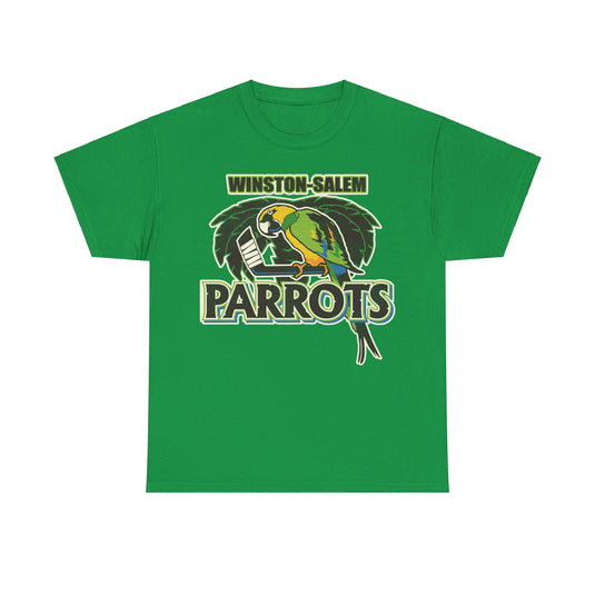 Winston-Salem Parrots North Carolina Ice Hockey T-shirt