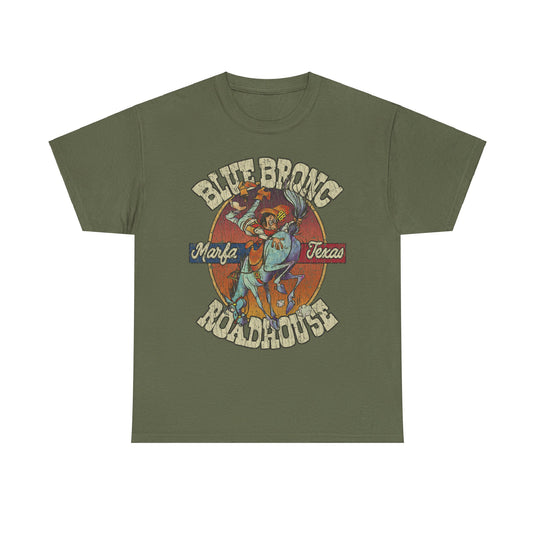 Blue Bronc Roadhouse 1973 Texas Bar T-shirt