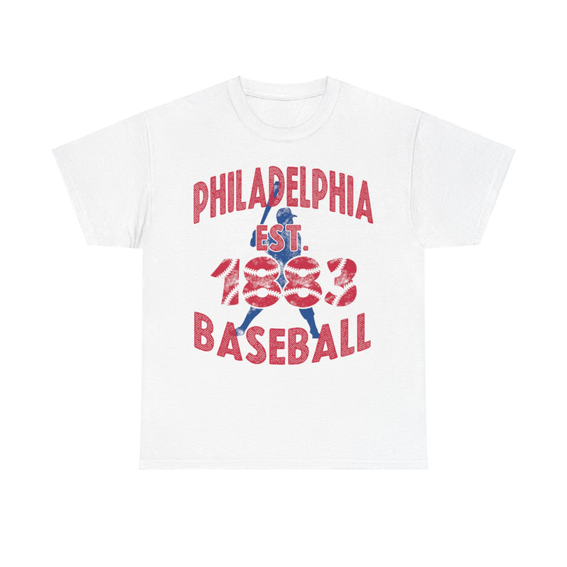 Load image into Gallery viewer, Philadelphia Baseball Est 1883 Nostalgic Retro Baseball Team T-shirt
